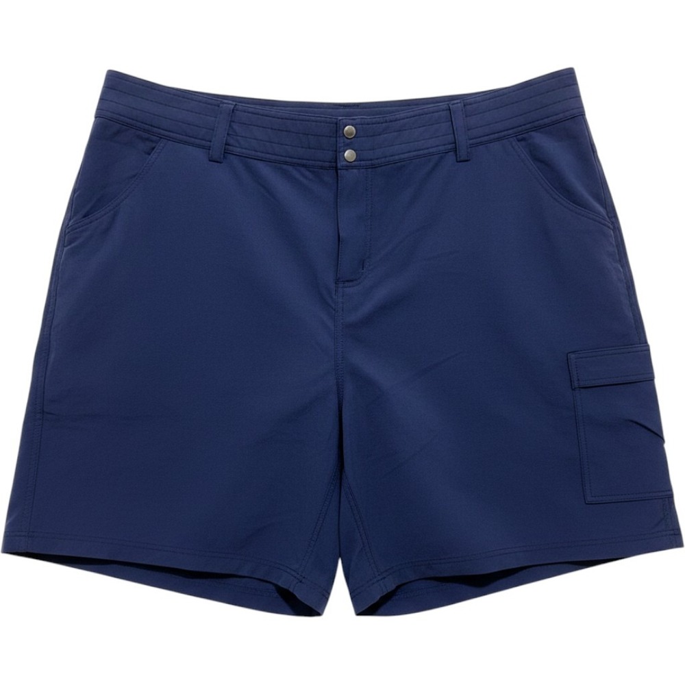Willit Women's Navy Cargo Hiking Golf Shorts Size 16 Stretch Quick Dry Outdoor
